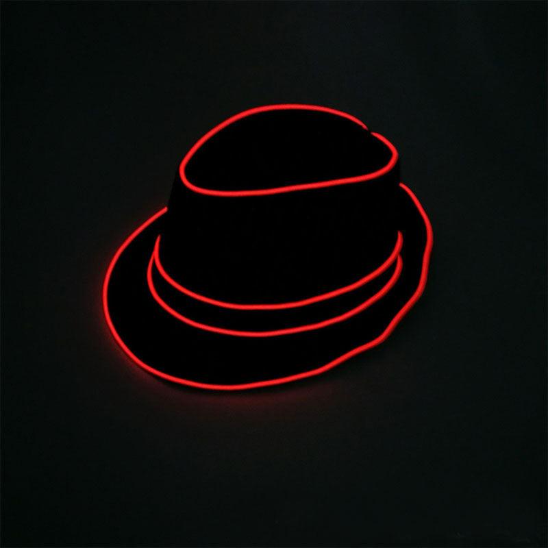 Glowing Top Hat Fancy Dress Party Performance Fluorescent Hat