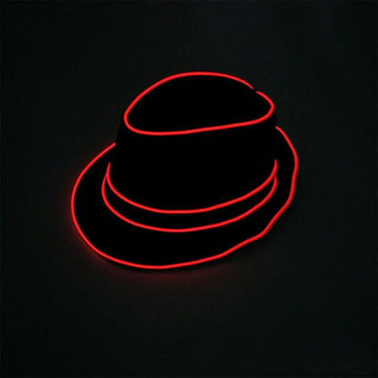 Glowing Top Hat Fancy Dress Party Performance Fluorescent Hat