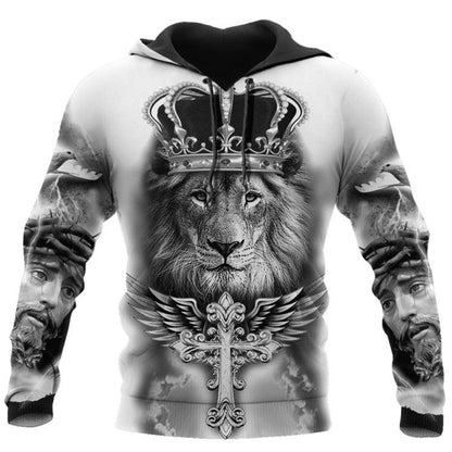 Hoodies For Men Cool Animal-print