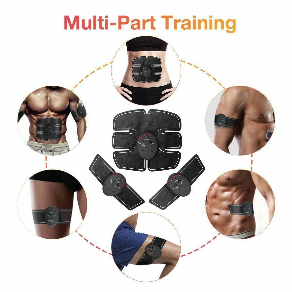 Muscle Electric Toner Machine-ABS Toning Belt Simulation Fat Burner Belly Shaper