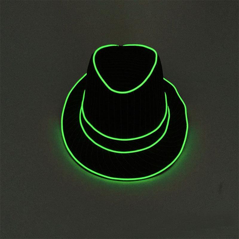 Glowing Top Hat Fancy Dress Party Performance Fluorescent Hat