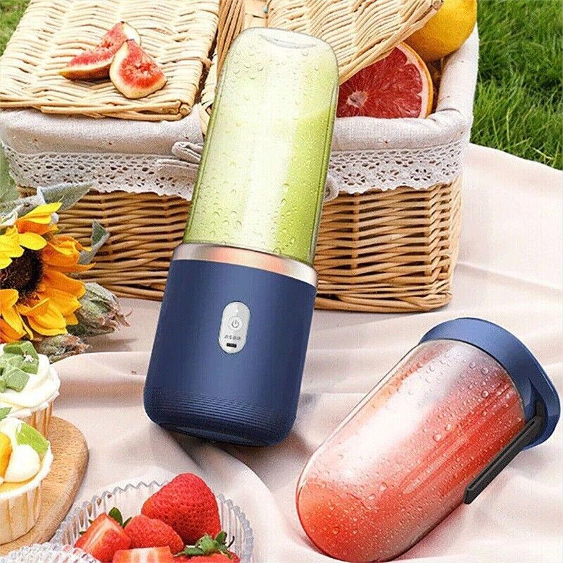 Portable Electric Blender Smoothie Mini Juicer Fruit Machine 400ml