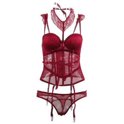 Ladies Lingerie Lace Shapewear Vest Suit