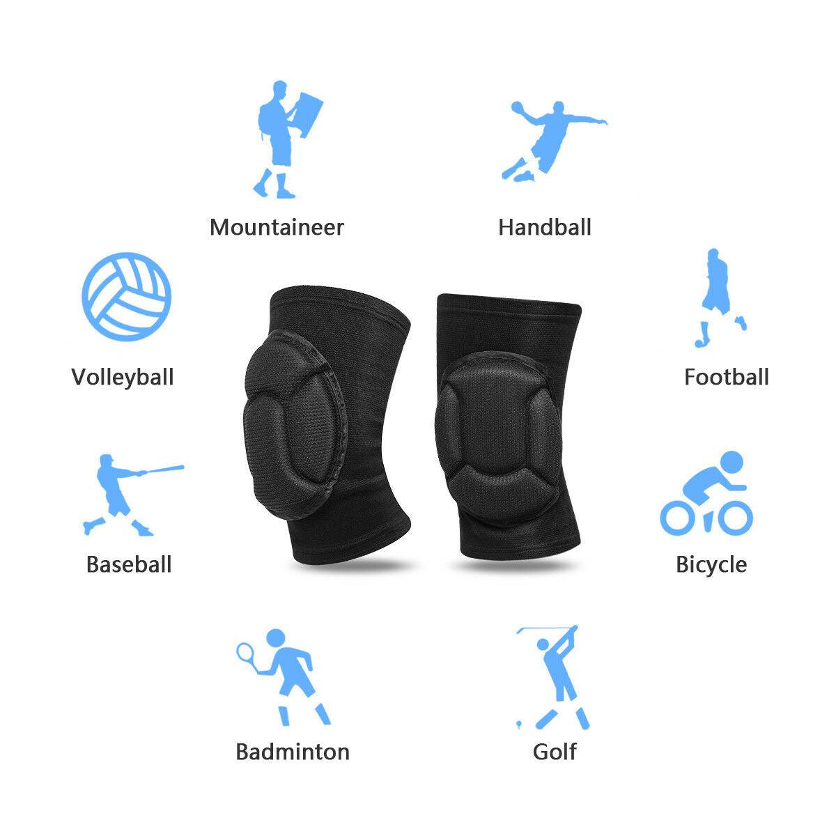 Knee Pads Leg Protector Sport-Work Flooring Construction 2xProfessional