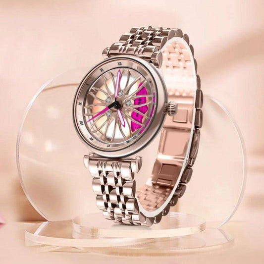 Quartz Watch Beautiful Elegant Design & Waterproof -Ladies