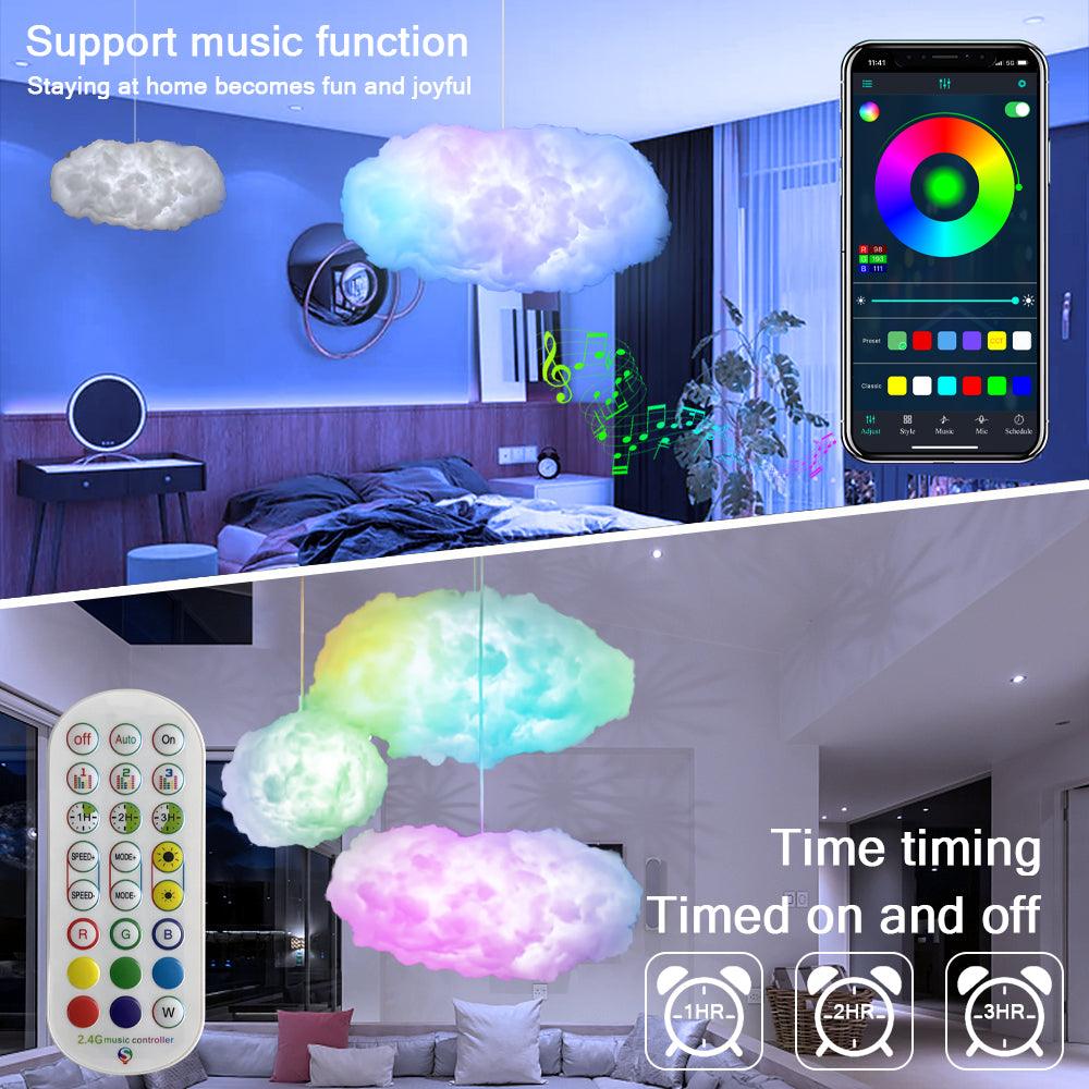 Simulation Clouds Bedroom Room Light Ambient Light Lightning-Sensory Lights