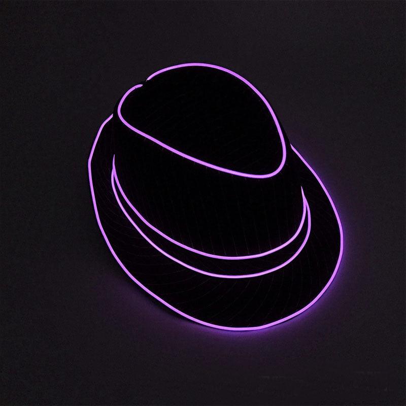 Glowing Top Hat Fancy Dress Party Performance Fluorescent Hat