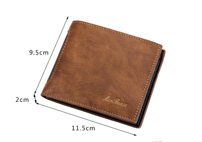 Wallets Short Leisure Splicing - Men's