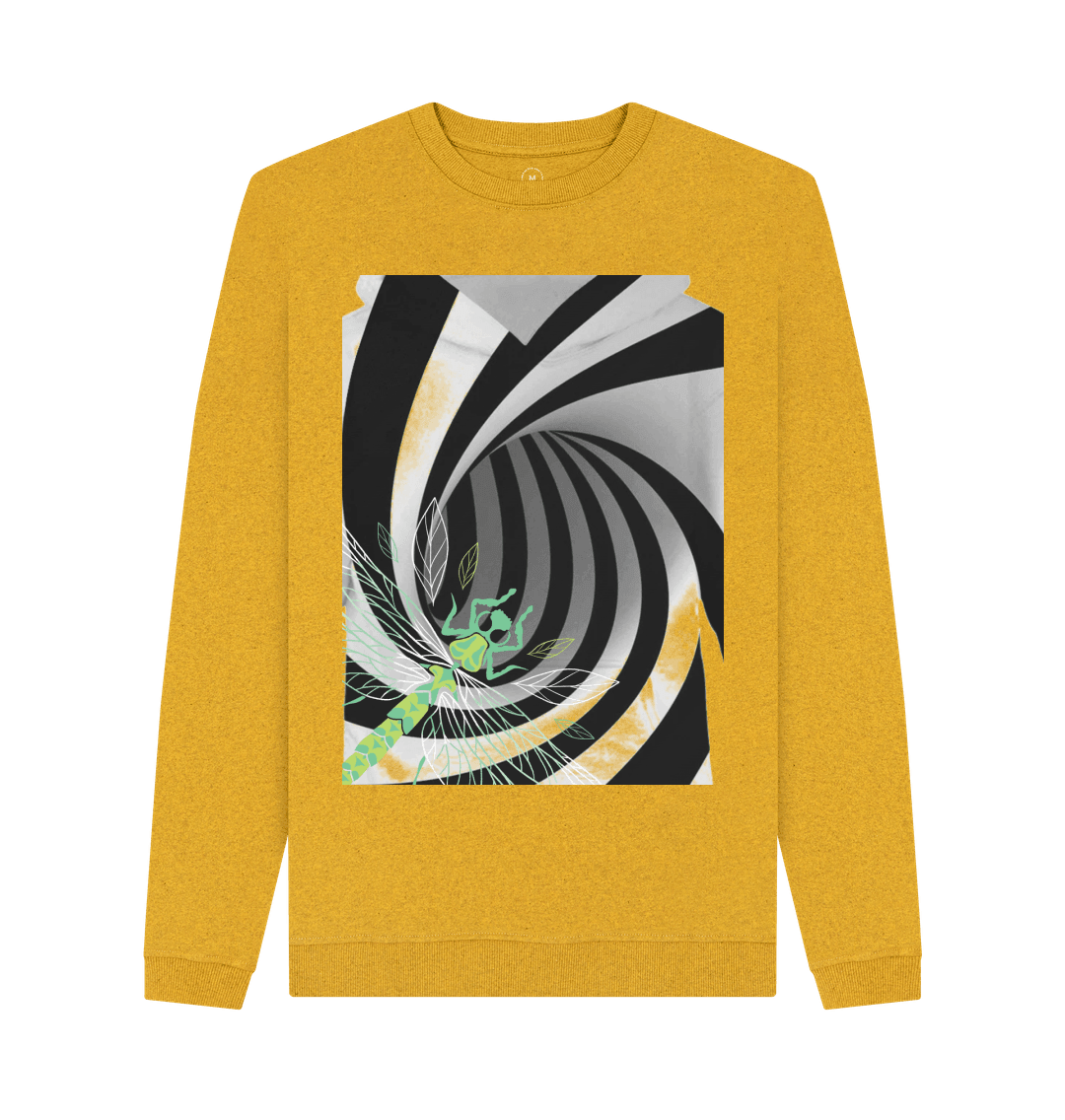 Sunflower Yellow FayzieBobs Journey  Black Sweater