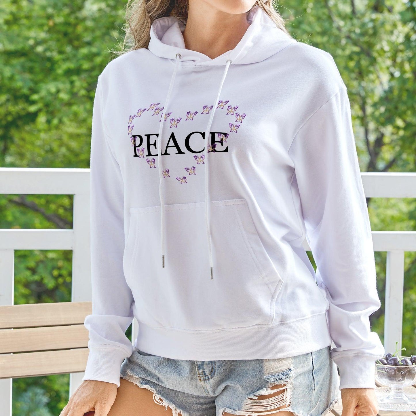 FayzieBobs Peace Hoodie