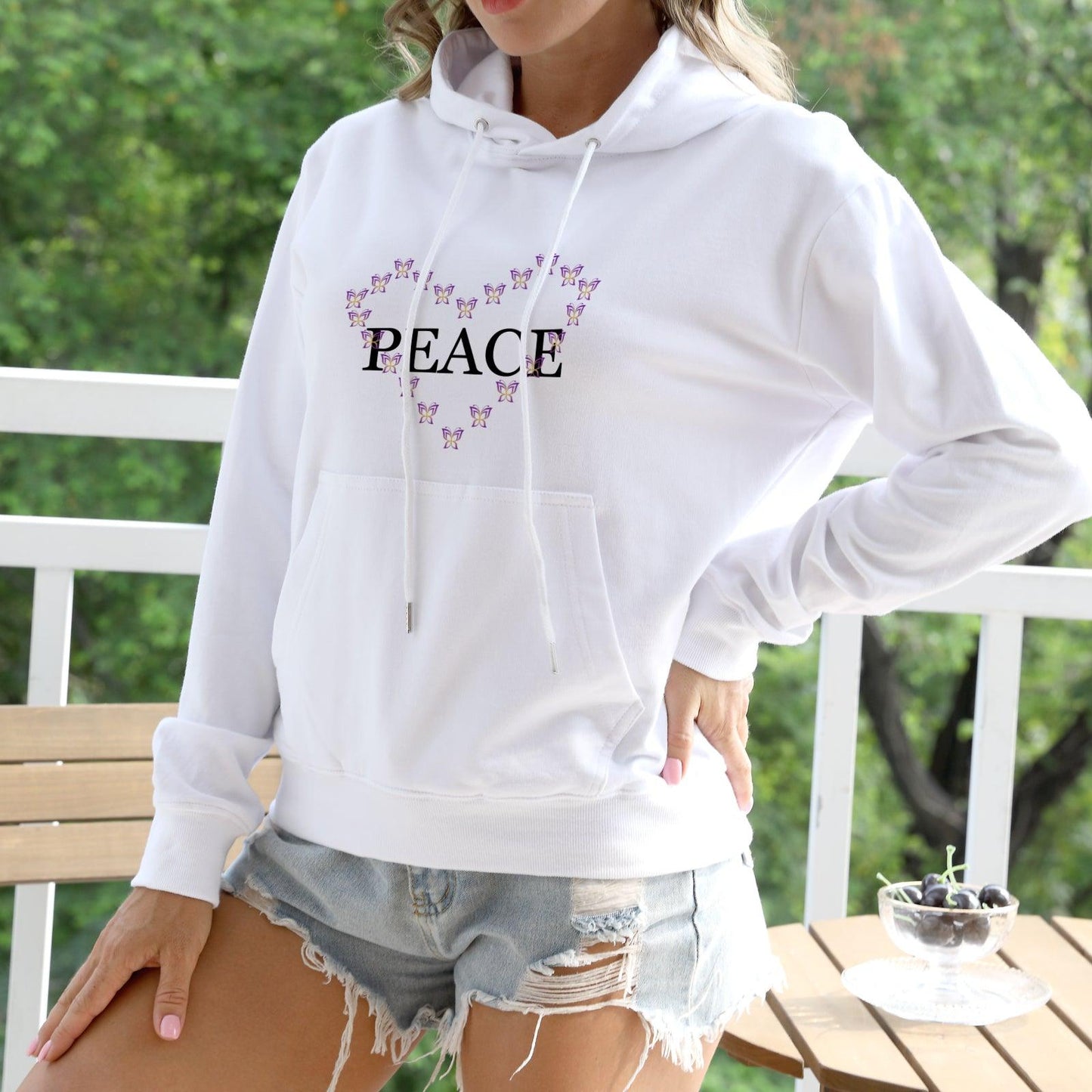 FayzieBobs Peace Hoodie