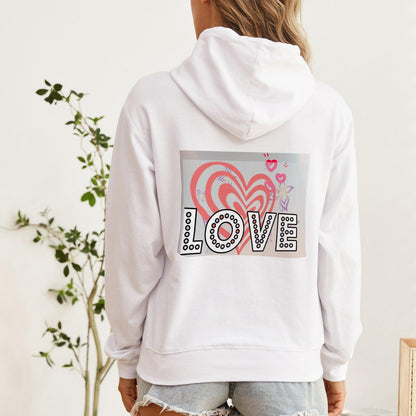 FayzieBobs Love Heart Hoodie (Rear)