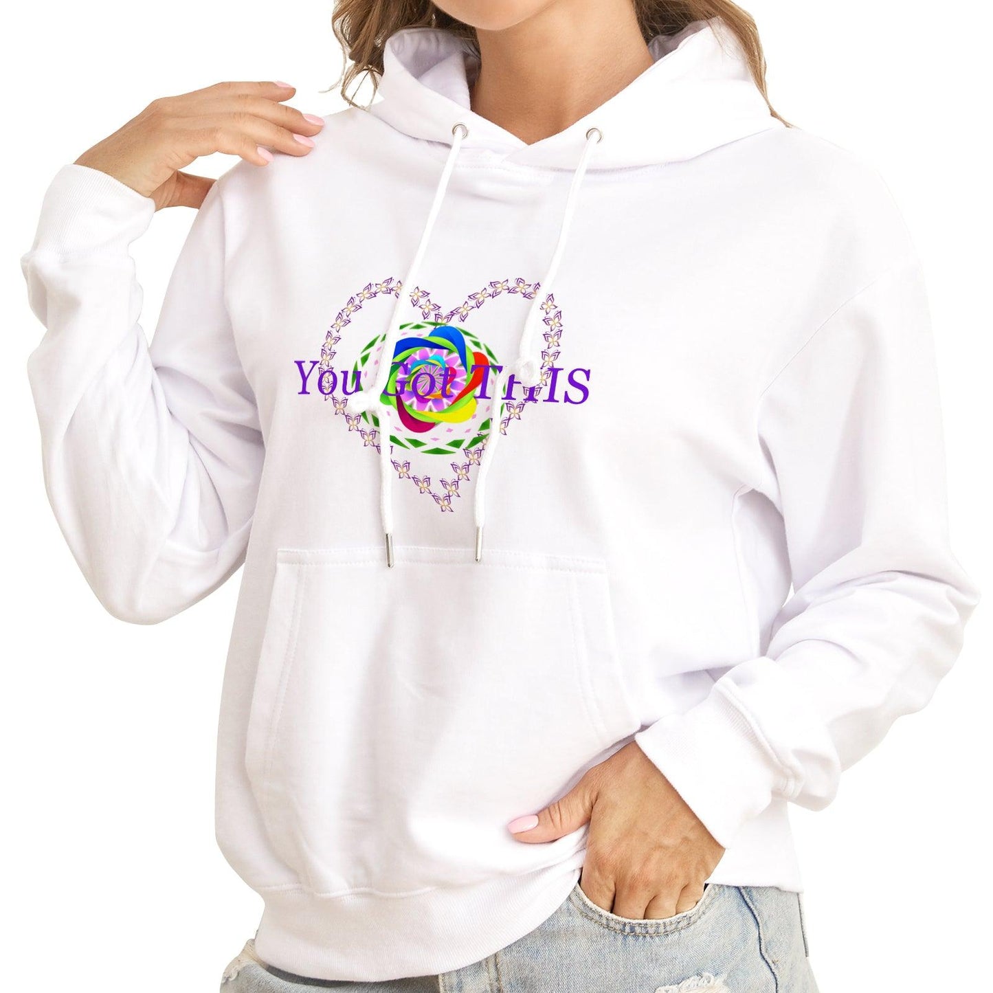 FayzieBobs Heart Pinwheel Hoodie